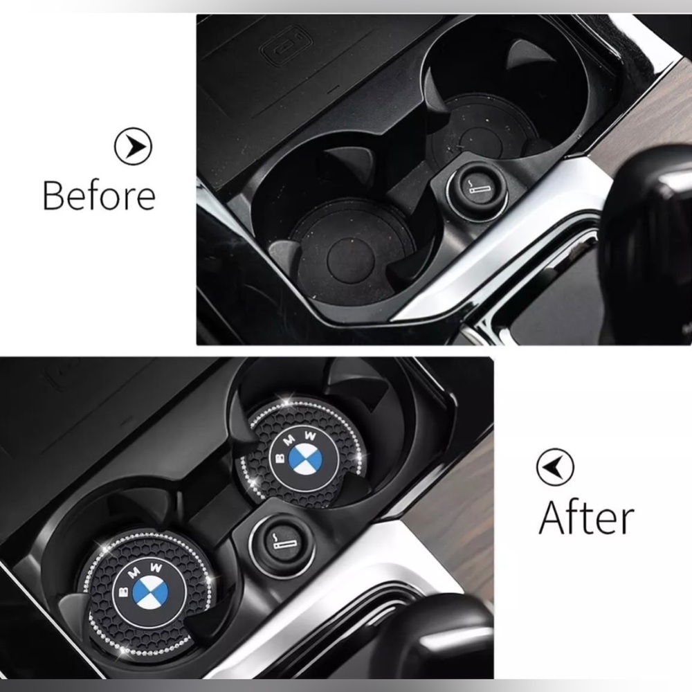 BMW Car Cup Holder Coaster - Picture 5 of 6